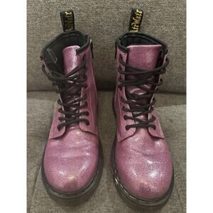 Doc Martens 1460 Pink Glitter Women's size 5